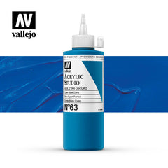 Vallejo Studio 63-500ml. Cyan Blue Dark