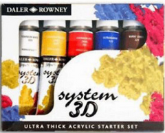 Daler Rowney System 3D Acrylic Color Paint - 225ml, Emerald - Al Masam Stationery LLC