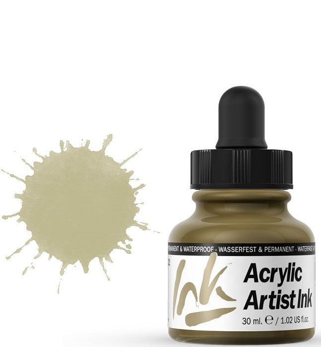 VALLEJO ACRYLIC ARTIST INK 30ML. GOLD - Al Masam Stationery LLC Main image