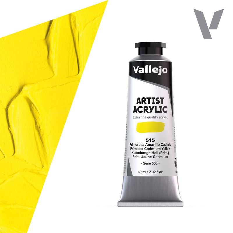 VALLEJO ACRYLIC ARTIST 427: 60 ML. PRIMARY YELLOW - Al Masam Stationery LLC