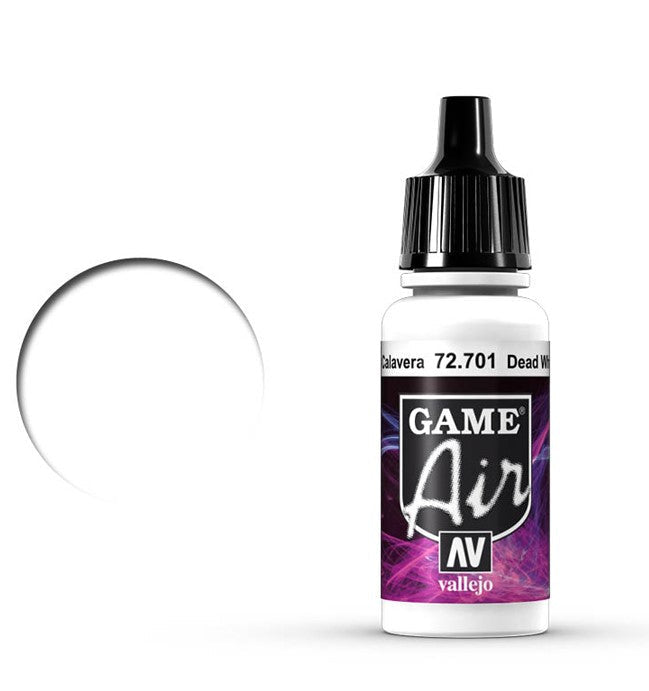 Vallejo GAME AIR 701-17ML. DEAD WHITE - Al Masam Stationery LLC Main image