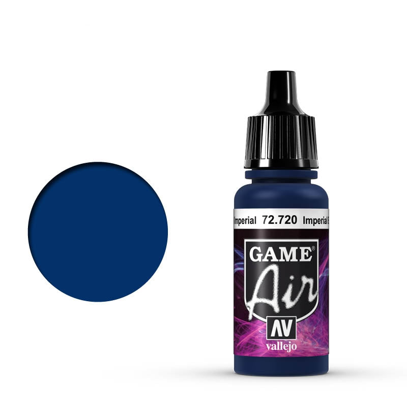 Vallejo GAME AIR 720-17ML. IMPERIAL BLUE - Al Masam Stationery LLC Main image