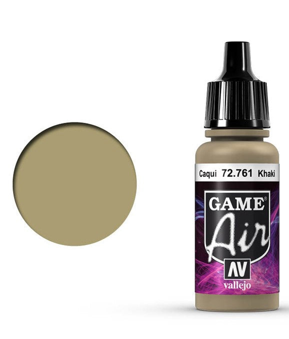 Vallejo GAME AIR 761-17ML. KHAKI - Al Masam Stationery LLC Main image