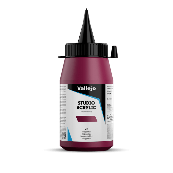 VALLEJO STUDIO 23-500ML. MAGENTA - Al Masam Stationery LLC