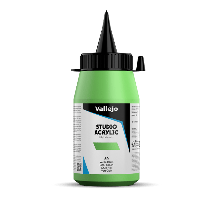 VALLEJO STUDIO 59-500ML. GREEN LIGHTAMS28310