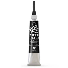 VALLEJO 693 ARTEDECO LINER/CONTOUR 20ML. BLACK - Al Masam Stationery LLC