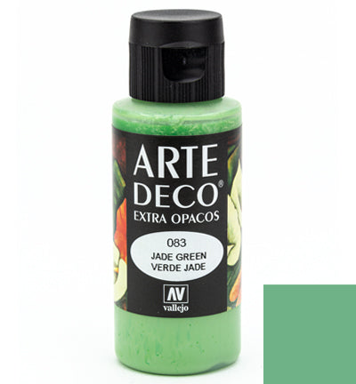 VALLEJO Art Deco 083-60ML. Jade Green - Al Masam Stationery LLC Main image