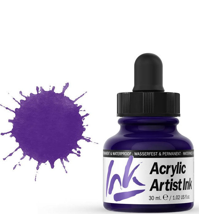 VALLEJO ACRYLIC ARTIST INK 30ML. VIOLET - Al Masam Stationery LLC Main image