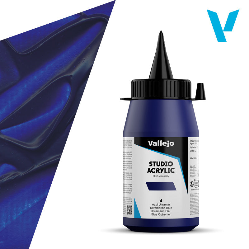 Vallejo Acrylic Studio - 500 ML - Al Masam Stationery LLC