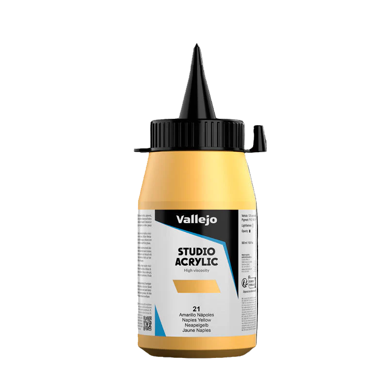 Vallejo Acrylic Studio - 500 ML - Al Masam Stationery LLC
