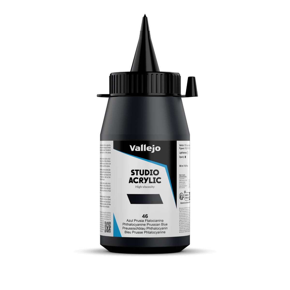 Vallejo Acrylic Studio - 500 ML - Al Masam Stationery LLC