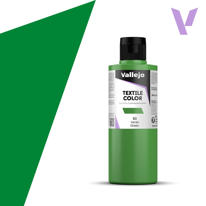 Vallejo - TEXTILE COLOR 53: 200 ML. GREEN - Al Masam Stationery LLC