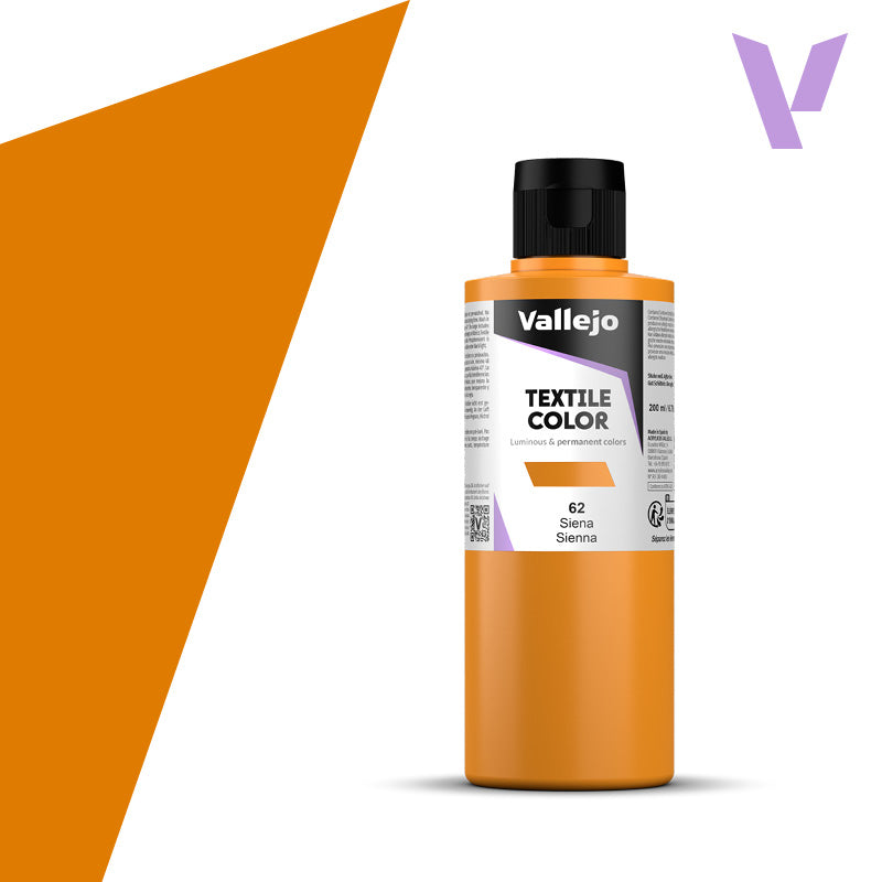 Vallejo - TEXTILE COLOR 62: 200 ML. SIENNA - Al Masam Stationery LLC Main image