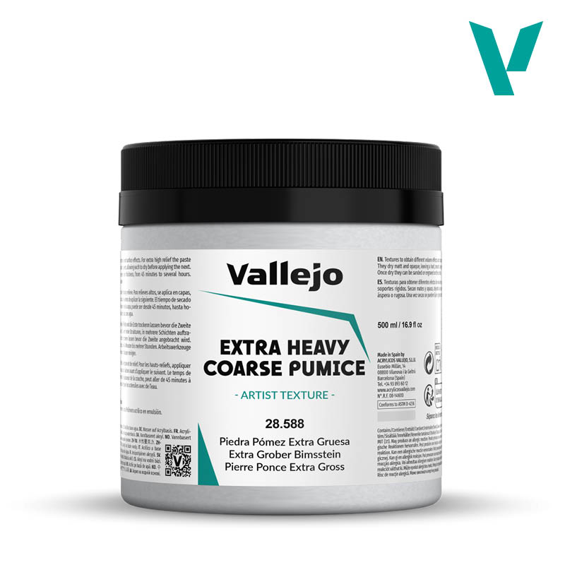 VALLEJO EXTRA HEAVY COARSE PUMICE 588-500ML - Al Masam Stationery LLC Main image