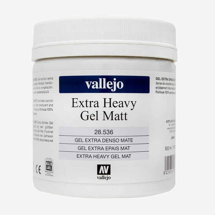 VALLEJO EXTRA HEAVY GEL MATT 536-500ML. - Al Masam Stationery LLC
