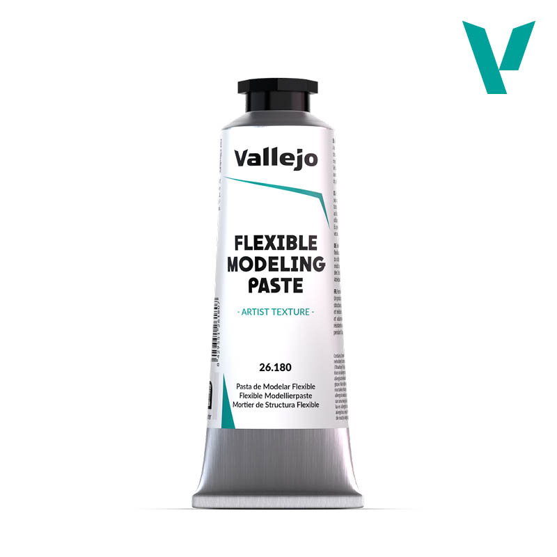VALLEJO FLEXIBLE MODELING PASTE 180-60ML. TUBE - Al Masam Stationery LLC