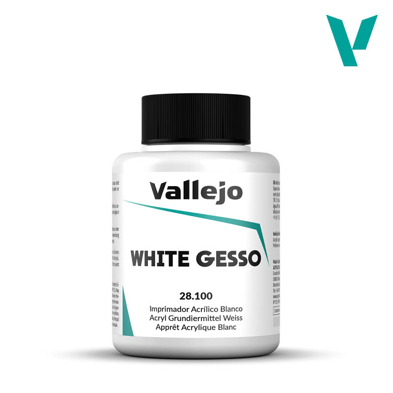 VALLEJO WHITE GESSO 100-85ML. - Al Masam Stationery LLC