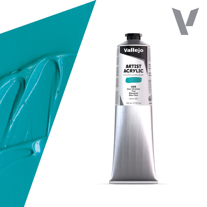 Vallejo Acrylic Artist - 200 ML - Al Masam Stationery LLC