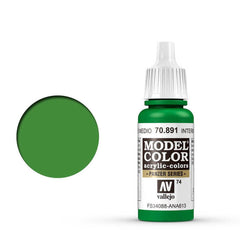 Vallejo 074:MODELCOLOR 891-17ML. INTERMEDIATE GREEN - Al Masam Stationery LLC