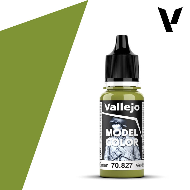 Vallejo 077:MODELCOLOR 827-17ML. LIME GREEN - Al Masam Stationery LLC