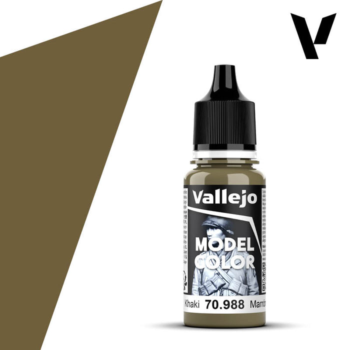 Vallejo 115:MODELCOLOR 988-17ML. KHAKI - Al Masam Stationery LLC