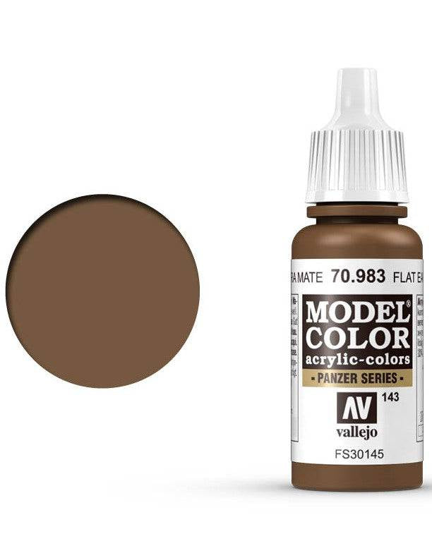 Vallejo 143:MODELCOLOR 983-17ML. FLAT EARTH - Al Masam Stationery LLC