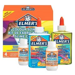 Elmer's Translucent Slime Adhesive Kit Multicolor 2 Pieces - Al Masam Stationery LLC