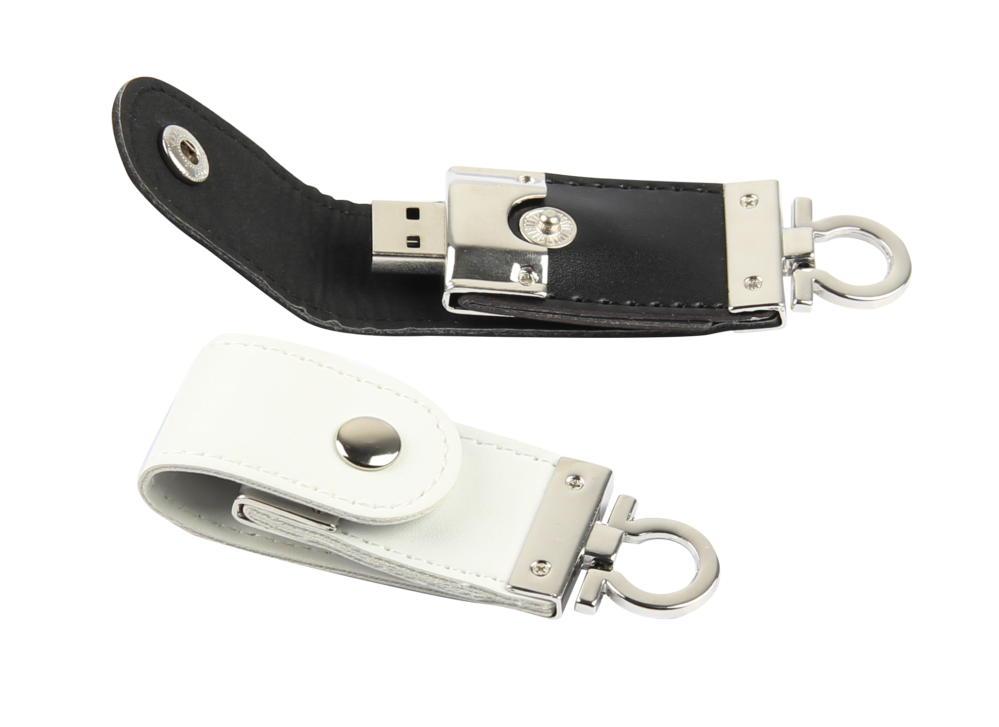 Leather USBs with Eyelet Button - Al Masam Stationery LLC