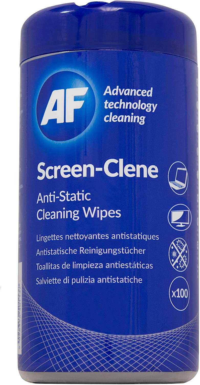 AF SCREEN-CLENE 100 TUB WIPES - Al Masam Stationery LLC Main image