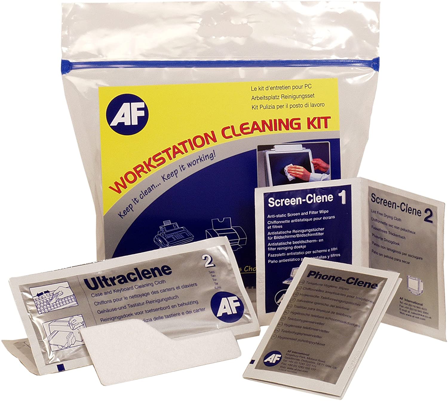 AF WORKSTATION CLEANING KIT - Al Masam Stationery LLC Main image