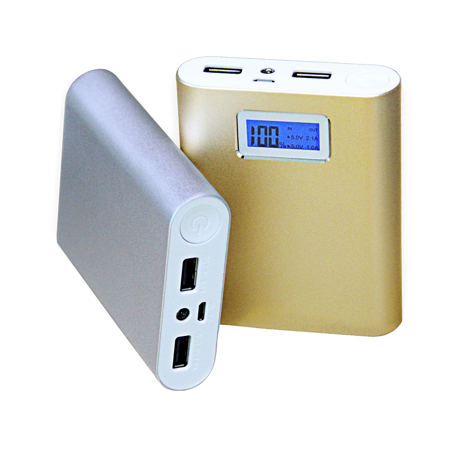 AMS-AK-068 - Metal Digital power bank (12800 mah) - Al Masam Stationery LLC
