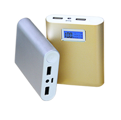 AMS-AK-068 - Metal Digital power bank (12800 mah) - Al Masam Stationery LLC