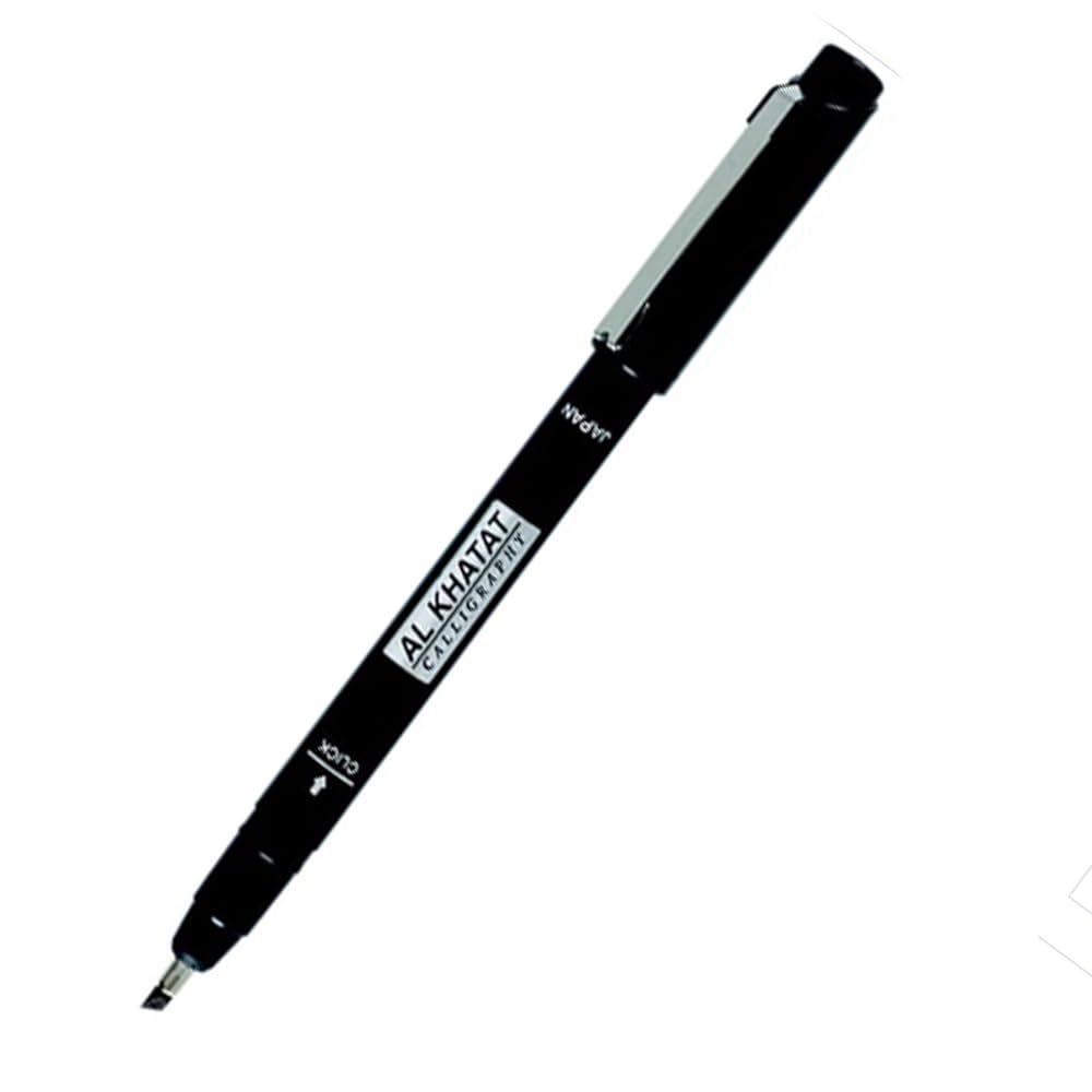 Al Khatat Calligraphy Pen 3.0 Black - Al Masam Stationery LLC Main image