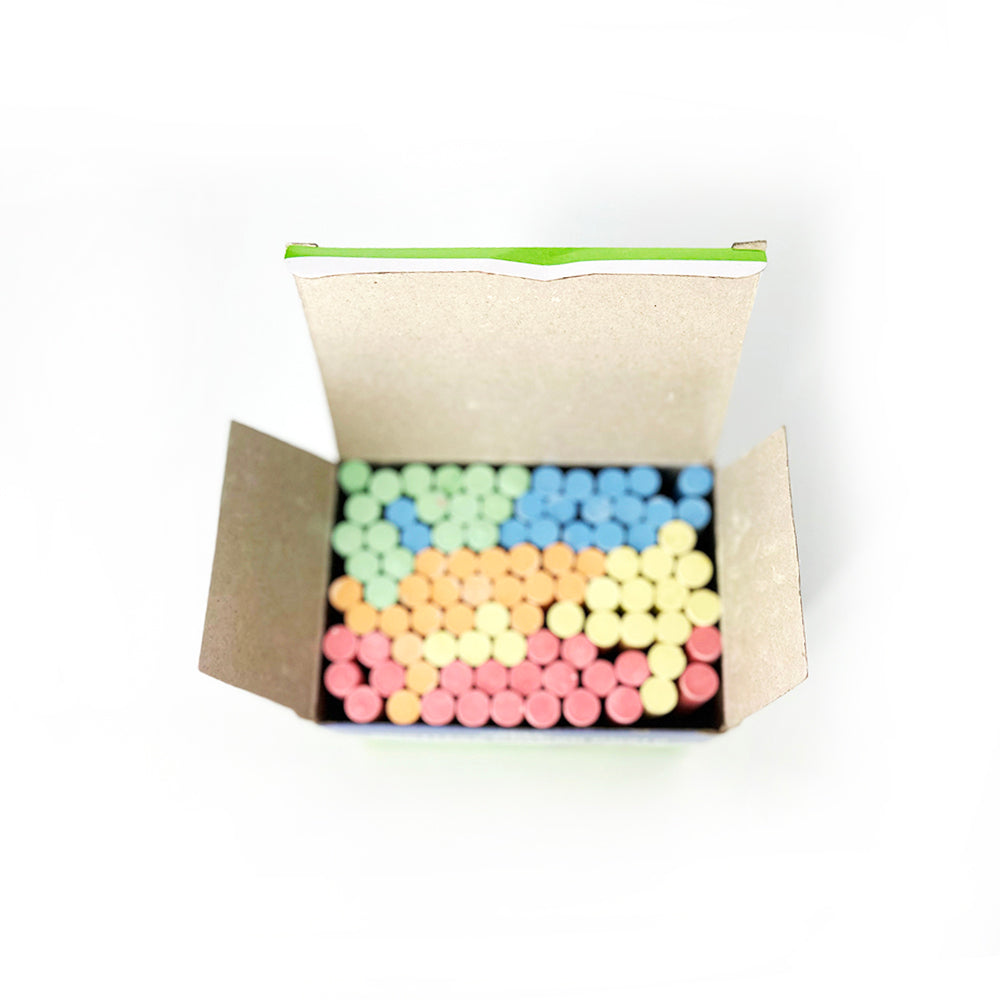 FIS Colored Chalk 100 Pcs Pack - Al Masam Stationery LLC