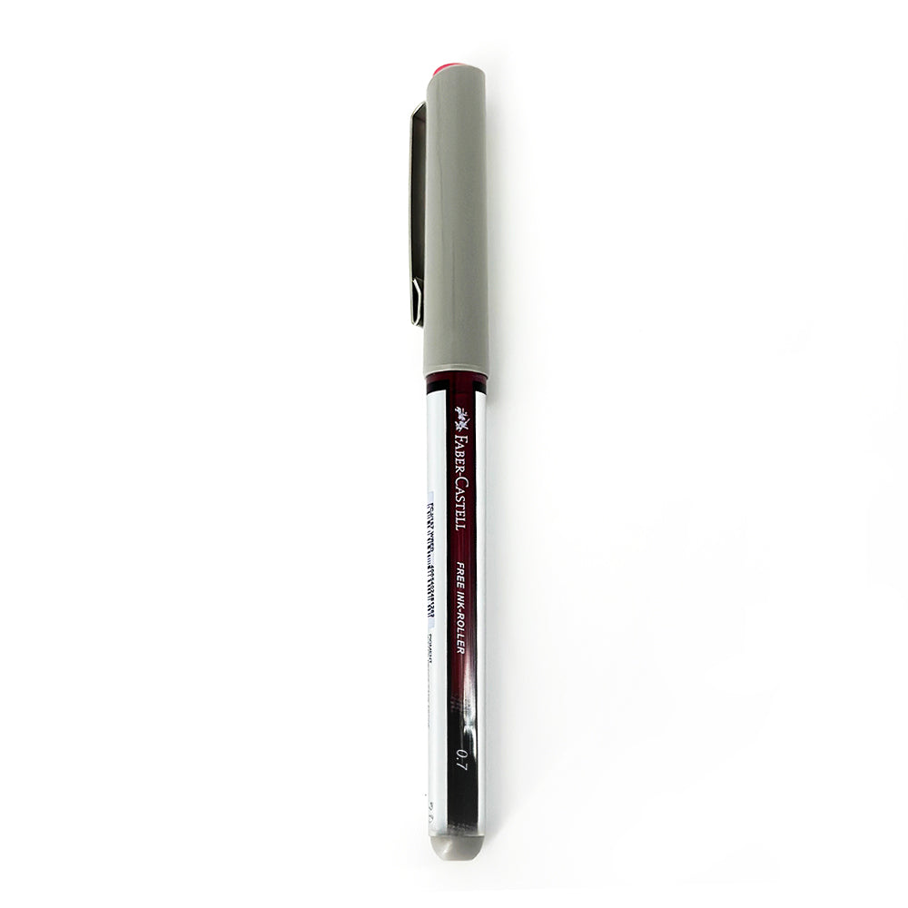 Fabercastell Ink Roller Vision 2481 0.7mm Winered - Al Masam Stationery LLC Main image