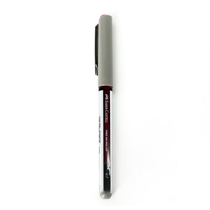 Fabercastell Ink Roller Vision 2481 0.7mm Winered - Al Masam Stationery LLC