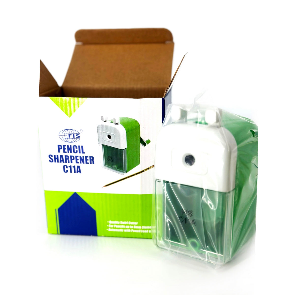 FIS Tabletop Pencil Sharpner - Al Masam Stationery LLC Main image