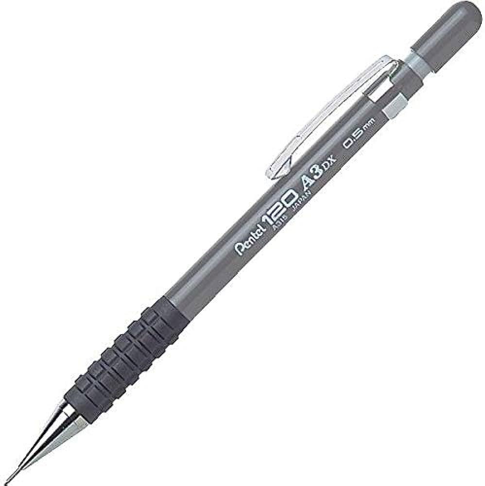 Pentel M.Pencil 120 A3 Drau. 0.5mm GY - Al Masam Stationery LLC Main image