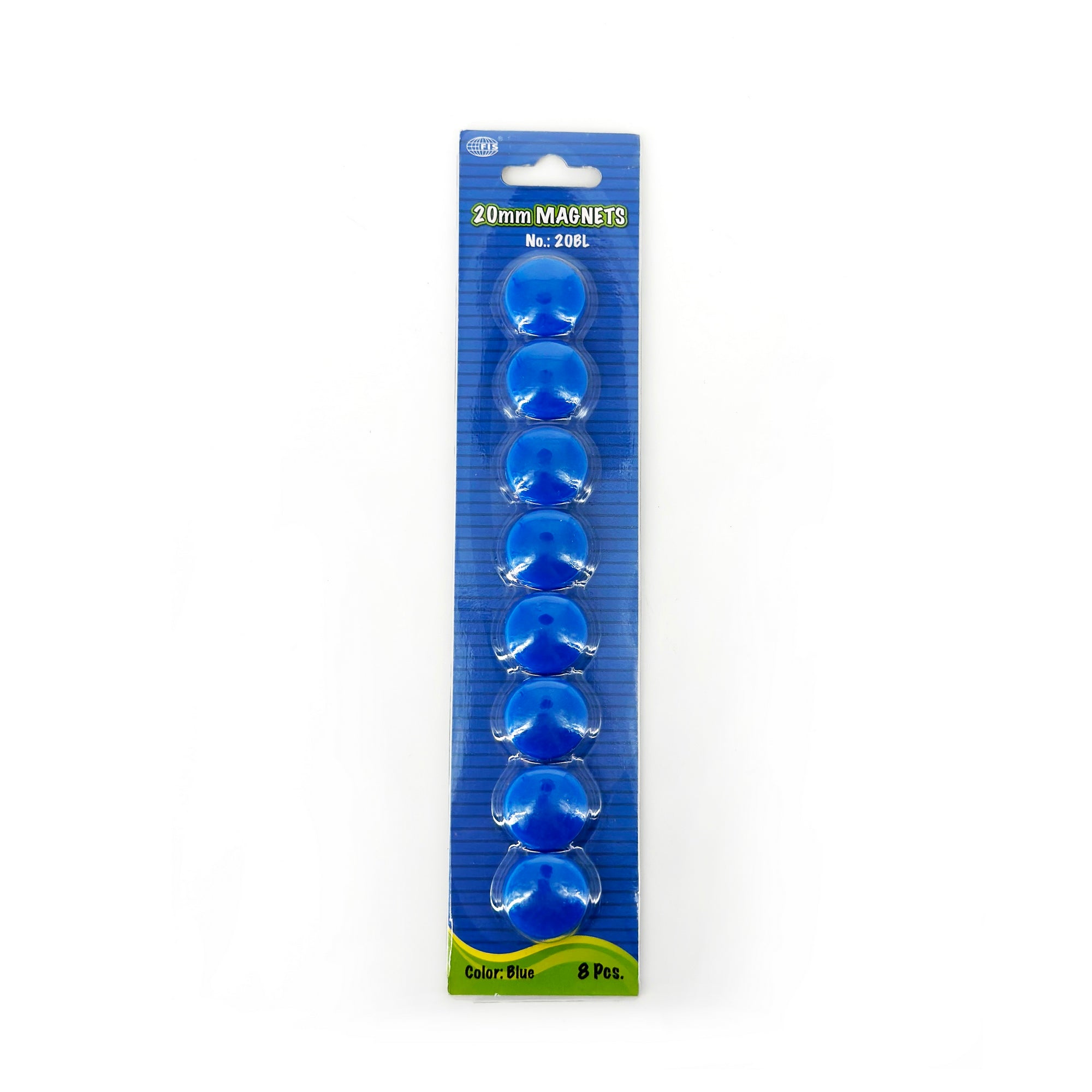 Magnetic Pieces FIS 20mm Blue - Al Masam Stationery LLC