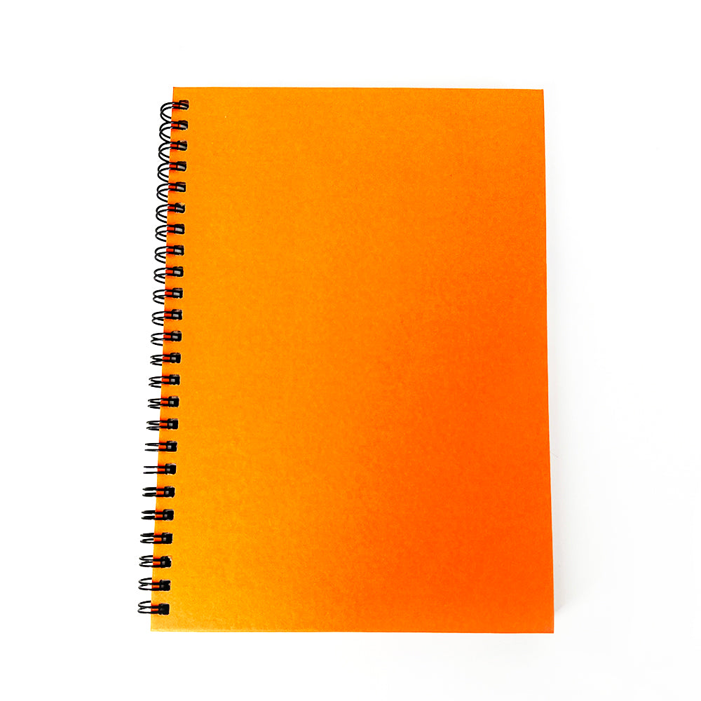 FIS Spiral Hard Cvr Notebook ruled with Border 100sht Asstd - Al Masam Stationery LLC Main image