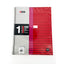 Spiral 1 Subj Notebook A4 Miquel Ruis 100sht Hor.Screen Red (ML2173) - Al Masam Stationery LLC