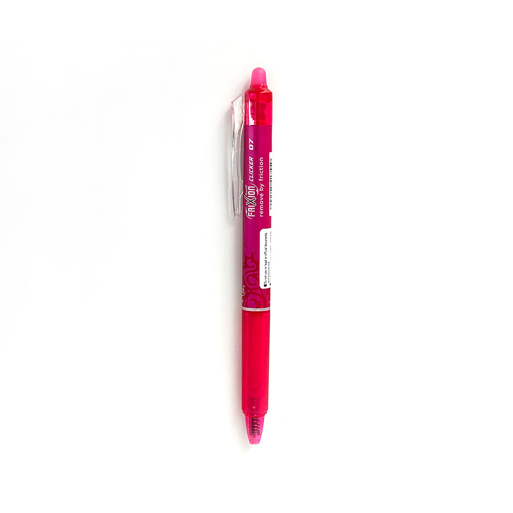Pilot Frixon Pen 0.7 - Clicker-BLRT-FR7 (Pink) - Al Masam Stationery LLC Main image