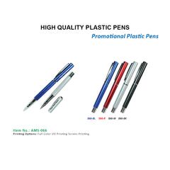 AMS-066 - Plastic Pen - Al Masam Stationery LLC