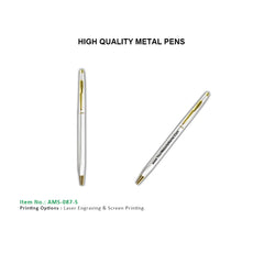 AMS-087-S - Metal pen - Al Masam Stationery LLC