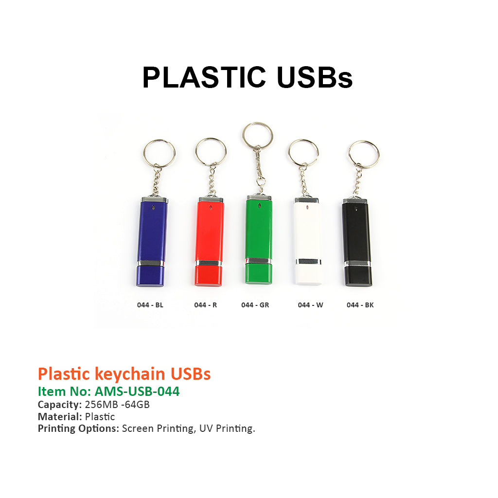 Plastic keychain USBs Secondary image