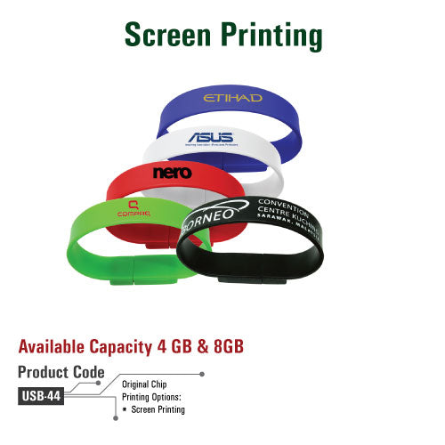 Silicon Wristband USB - Al Masam Stationery LLC Main image