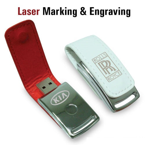 Stylish Leather USB - Al Masam Stationery LLC Main image