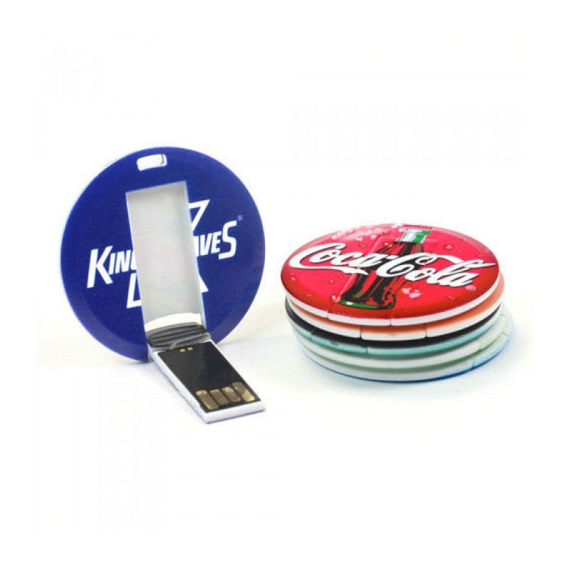 MINI SIZED CARD USBs Brand Logo Print - Al Masam Stationery LLC Main image