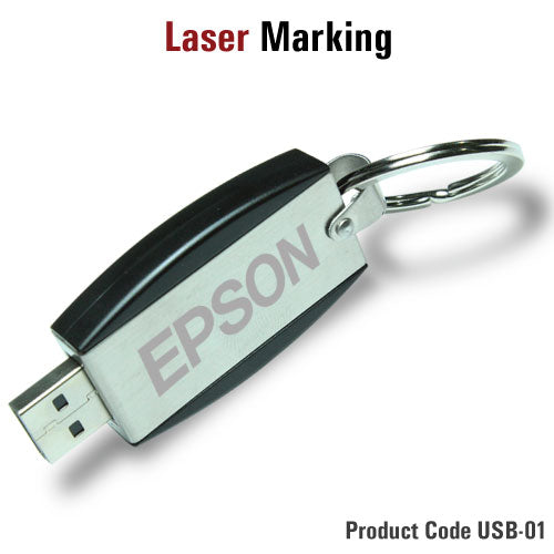 Metal keychain USBs - Model 3 Secondary image
