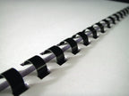 Comb Binding Spiral 22mm Plastic - Black - Al Masam Stationery LLC